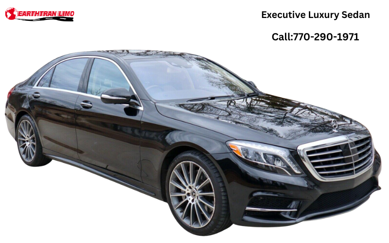 executive sedan, luxury sedan, atlanta airport car service, car service atlanta airport, door-to-door airport pick up. VIP car service, car service for VIPs, Atlanta limos, airport limo service, Mercedes-benz s550