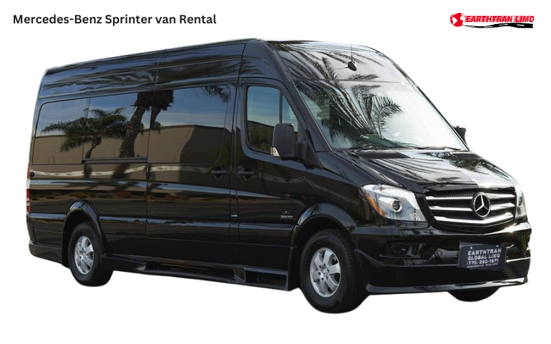 Mercedes-Benz-sprinter-van, luxury van, van rental, sprinter van rental