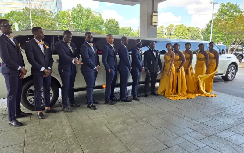 Wedding transportation in Atlanta by EarthTran Global Limousine