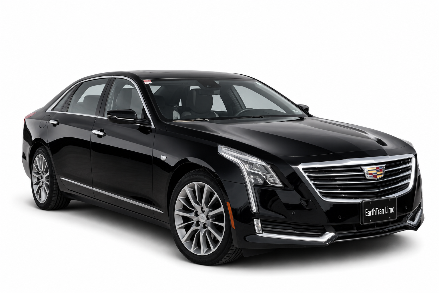 Luxury sedan for Atlanta airport car service by EarthTran Global Limousine