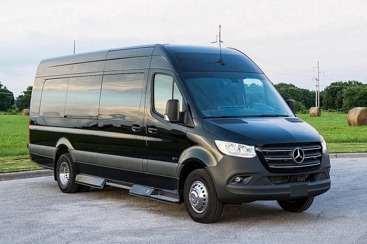 Sprinter van for Atlanta airport group transportation by EarthTran Global Limousine
