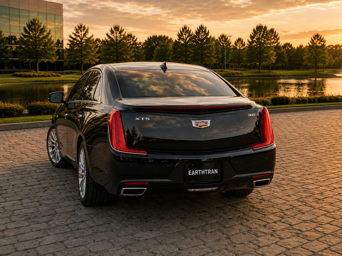 Cadillac XTS rear exterior thumbnail